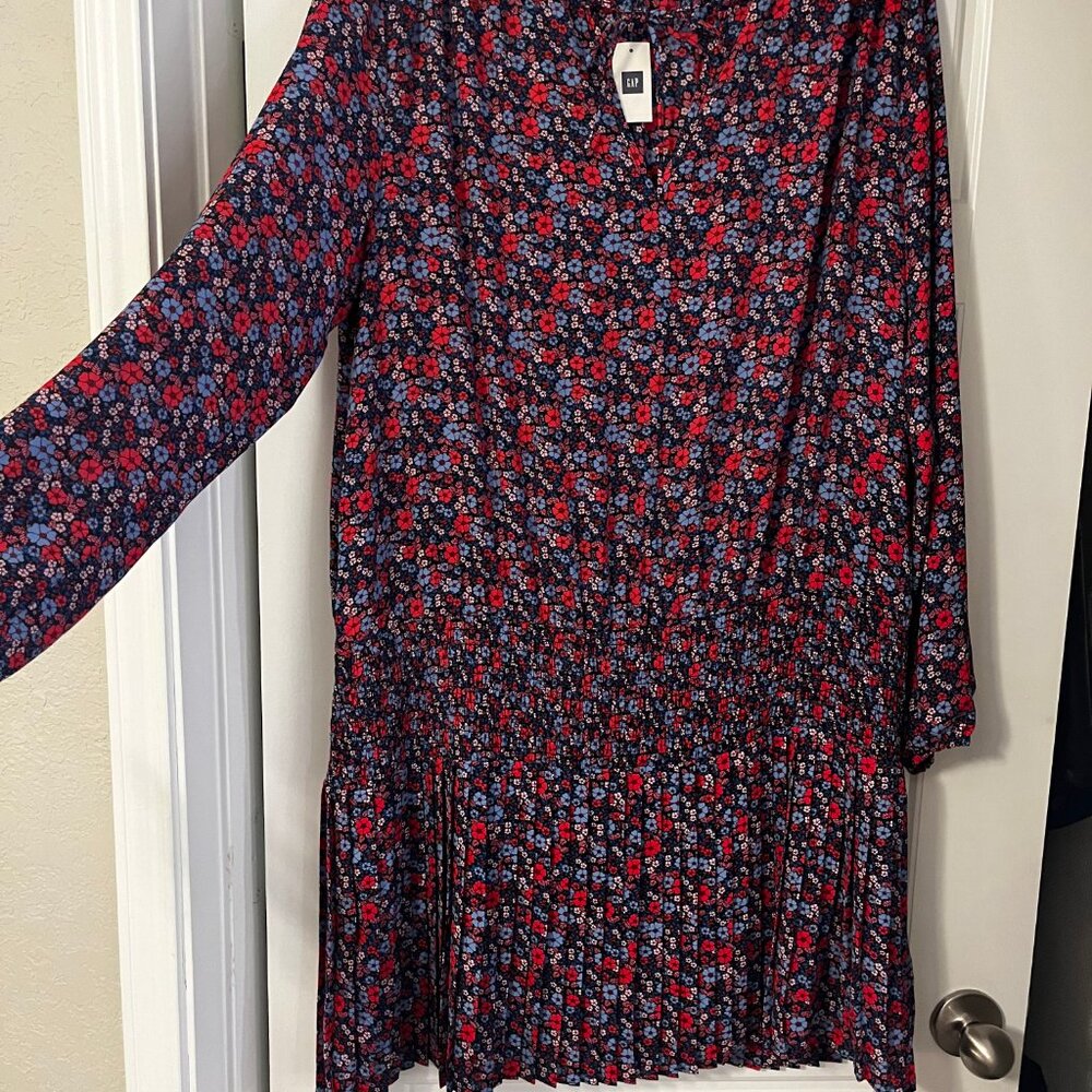 GAP Summer Flower Dress Size XL - Picture 2 of 3